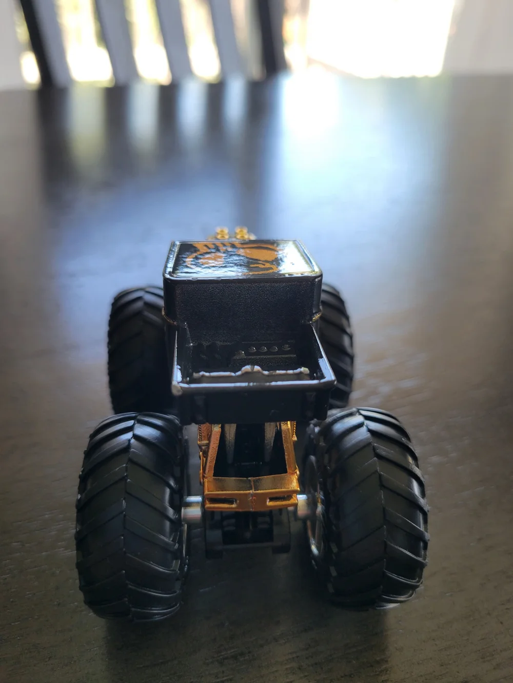 Gold & Black Monster Truck Toy – Kids Toy Vehicle